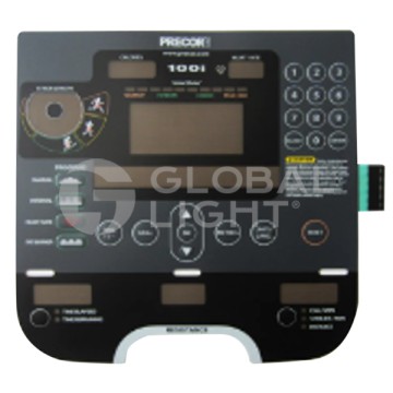 49465101 Precor AMT 100i Adaptive Motion Trainer Overlay/Keypad