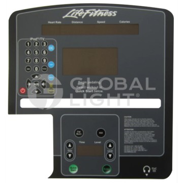 Display Overlay Life Fitness CLSX-PF Crosstrainer