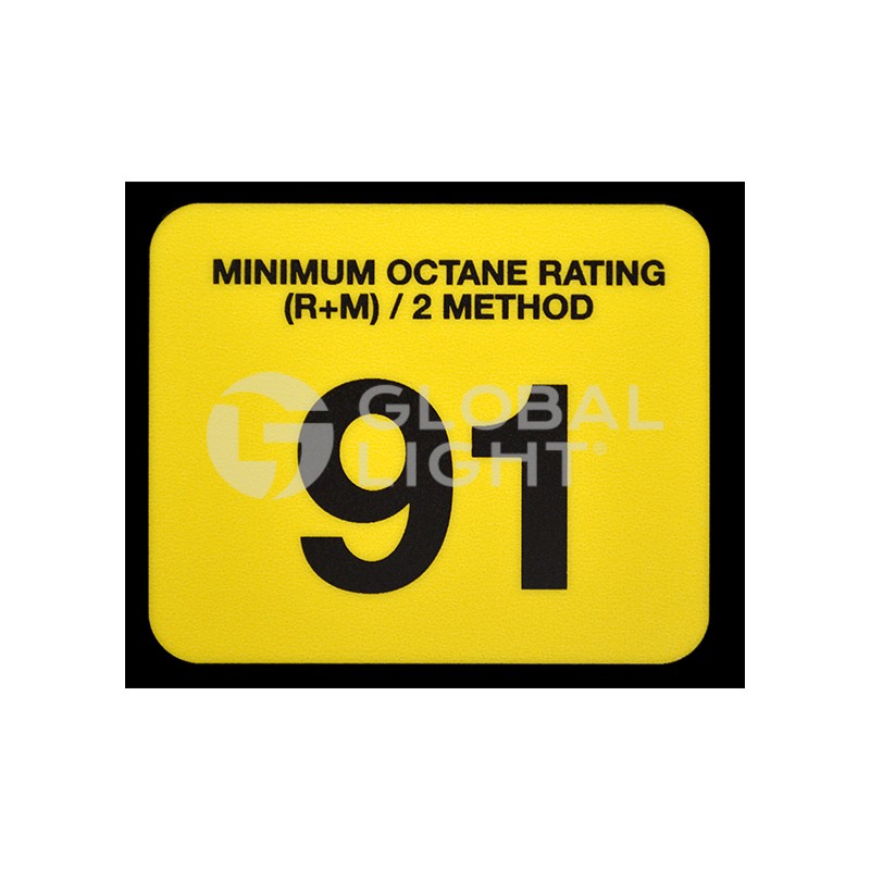 Gilbarco Advantage® Generic Octane Overlay 91" Gilbarco Advantage® Generic Octane Overlay 91"