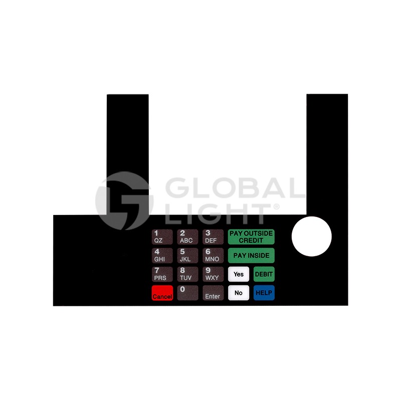 T50038-1041, GL5110, Gilbarco Advantage, Info Overlay