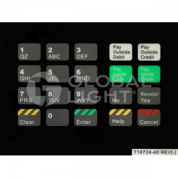 T18724-40, GL5227, Gilbarco Advantage, Texaco Overlay