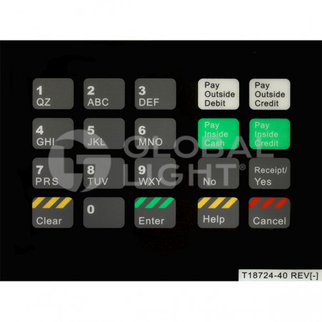 T18724-40, GL5227, Gilbarco Advantage, Texaco Overlay