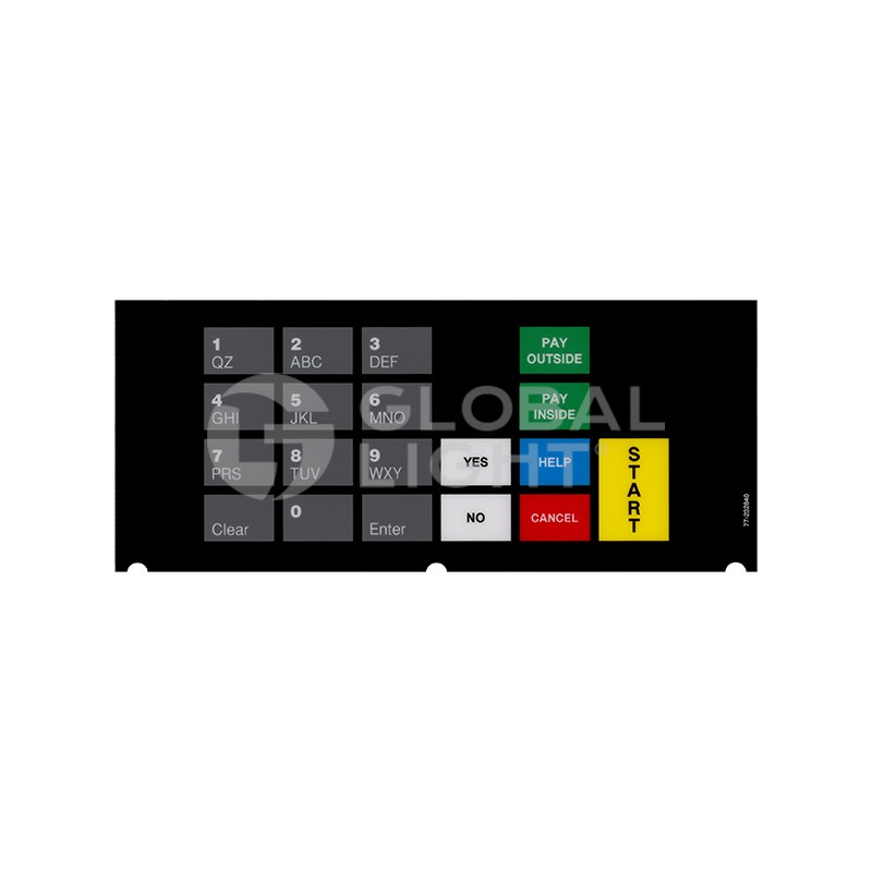 77-232840, GL5242, Tokheim & Schlumberger Premier, Citgo Overlay 77-232840, GL5242, Tokheim & Schlumberger Premier, Citgo Overlay