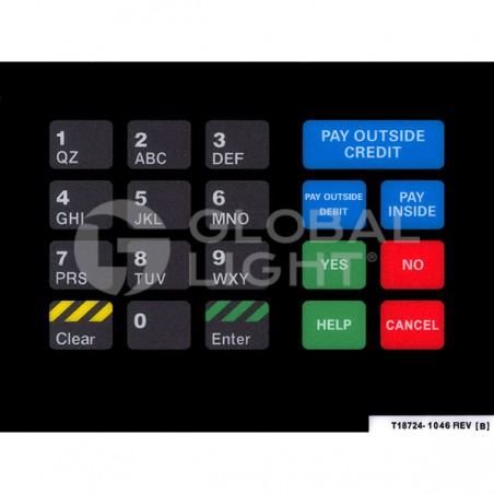 T18724-1046, GL5289, Gilbarco Advantage, Circle K Overlay