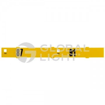 87' & 91' Octane Overlay strip for Wayne Vista push to start bars.