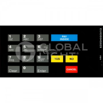 Gilbarco Encore Holiday, CRIND Overlay (works with M0014B002 & M00141B004)_x000D_, EU03004G029