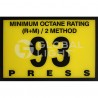 R60030-G93, GL5303, Gilbarco Advantage, Octane Overlay