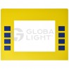 EU01003G015, Standard Monochrome Softkey Overlay Made to Replace Gilbarco Encore M01254-B002 & -B003
