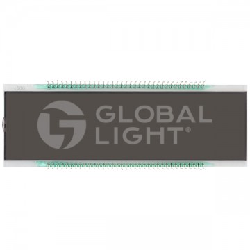 Display LCD Gilbarco SK700 with 70 pins and 6 digits