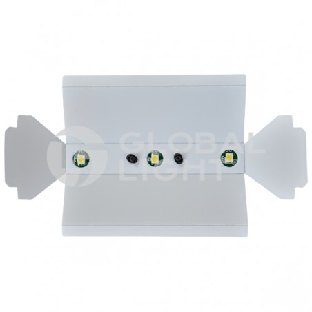Gilbarco Advantage, PPU (3-bulb) backlight LED kit. Includes 2 diffusers, T17622 G9