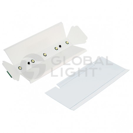 Gilbarco Advantage, Backlight LED kit Money/Volume (5-bulb). Includes 2 diffusers: clear and orange, T17622 G6