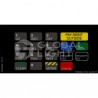 T50064-1074, Gilbarco Advantage® RaceTrac® CRIND Keypad Overlay