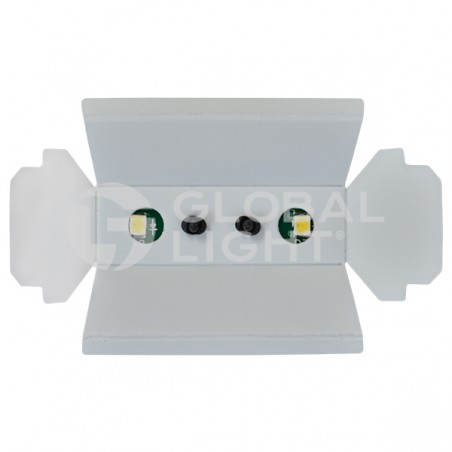 Gilbarco Advantage, Remote PPU (2-bulb) backlight LED kit (1 piece). Includes 2 diffusers: clear and orange, T17622 G8