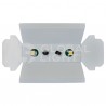 Gilbarco Advantage, Remote PPU (2-bulb) backlight LED kit (1 piece). Includes 2 diffusers: clear and orange, T17622 G8