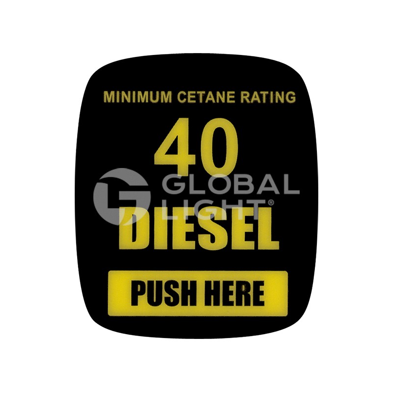 Wayne Ovation, Octane Decal 40/DIESEL, 888460-001-115
