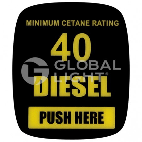 Wayne Ovation, Octane Decal 40/DIESEL, 888460-001-115