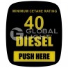 Wayne Ovation, Octane Decal 40/DIESEL, 888460-001-115