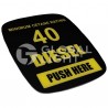 Wayne Ovation, Octane Decal 40/DIESEL, 888460-001-115