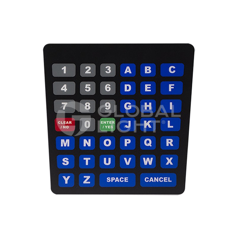 Decal for Gilbarco Encore Alpha Numeric Customer Input Keypad Decal for Gilbarco Encore Alpha Numeric Customer Input Keypad