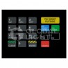 T18724-1133, Gilbarco Advantage® CRIND Keypad Overlay