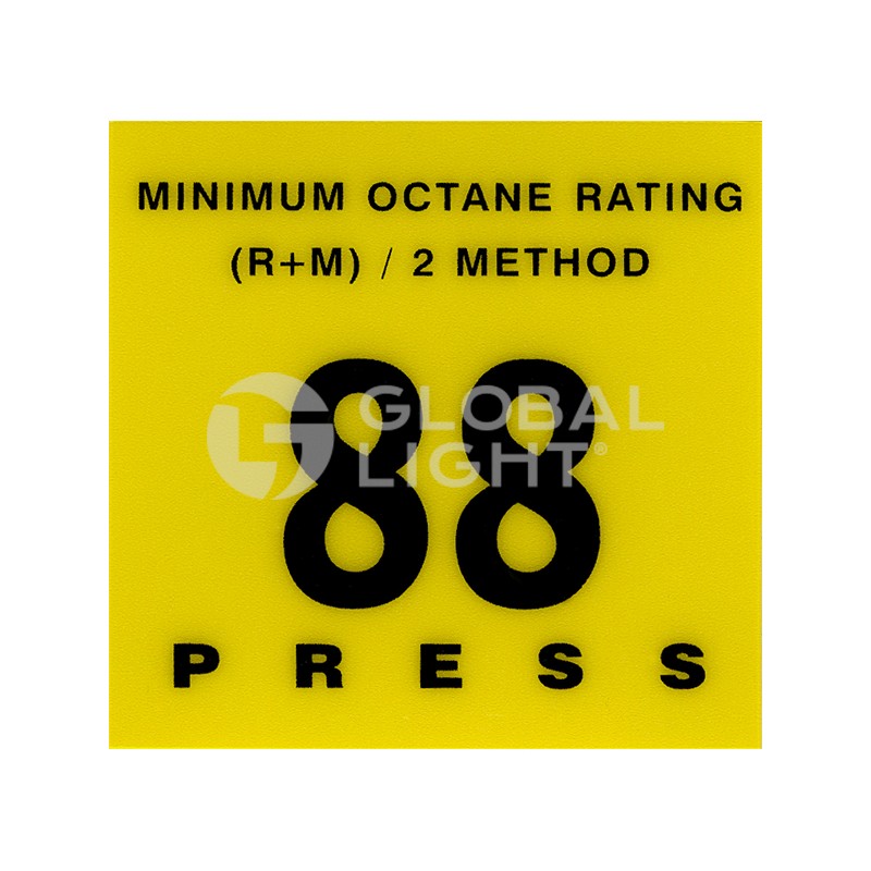 EU02001G005, Gilbarco Encore® 88 Octane Overlay EU02001G005, Gilbarco Encore® 88 Octane Overlay