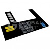 T50038-102A, Gilbarco Advantage® UNOCAL® InfoScreen Keypad Overlay