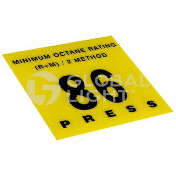 EU02001G019, Gilbarco Encore® 86 Octane Overlay