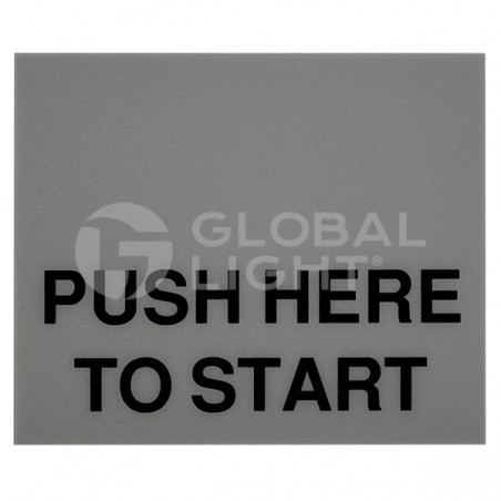 Wayne Vista® "Push Here" Button Overlay