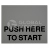 Wayne Vista® "Push Here" Button Overlay
