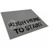 Wayne Vista® "Push Here" Button Overlay