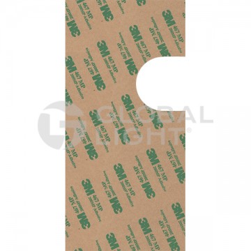 EN04001G001, Gilbarco Encore® Standard Left Display Blank Overlay