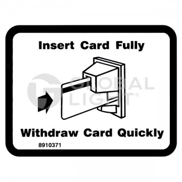 8910371 Gilbarco 4 Encores, Eclipse, Advantage, Tokheim & Schlumberger Premier, Left Overlay