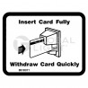 8910371 Gilbarco 4 Encores, Eclipse, Advantage, Tokheim & Schlumberger Premier, Left Overlay