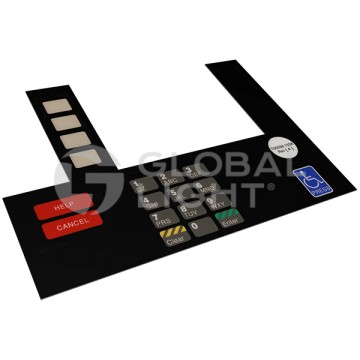 T50038-103A, GL5185, Gilbarco Advantage, Overlya