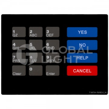 T18724-78A, GL5189, Gilbarco Advantage, Overlay