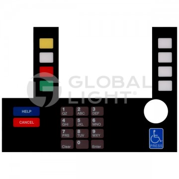 T50038-120A, GL5327, Gilbarco Advantage, Exxon Overlay