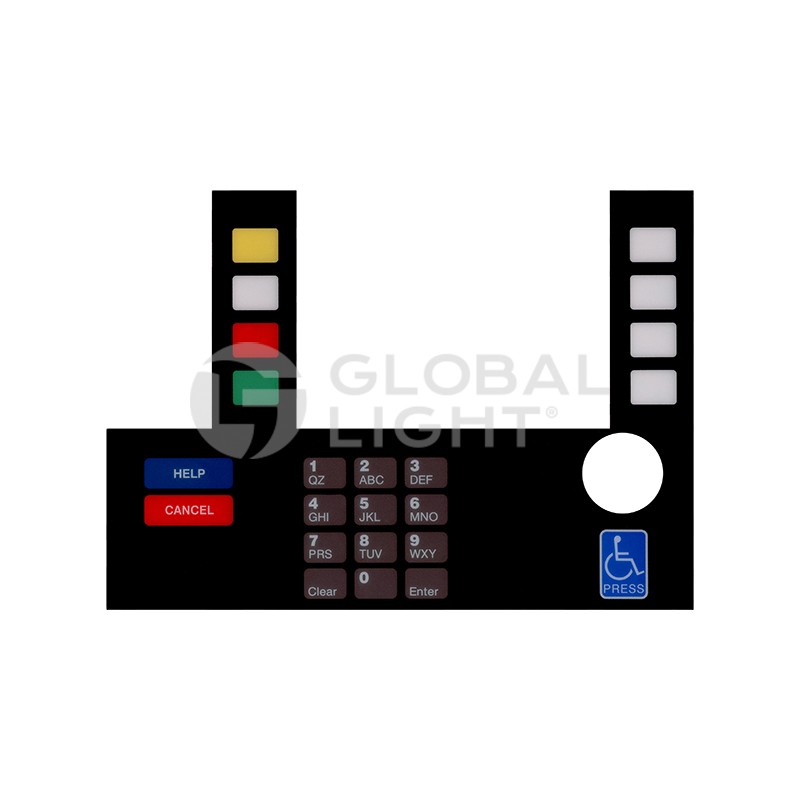 T50038-120A, GL5327, Gilbarco Advantage, Exxon Overlay