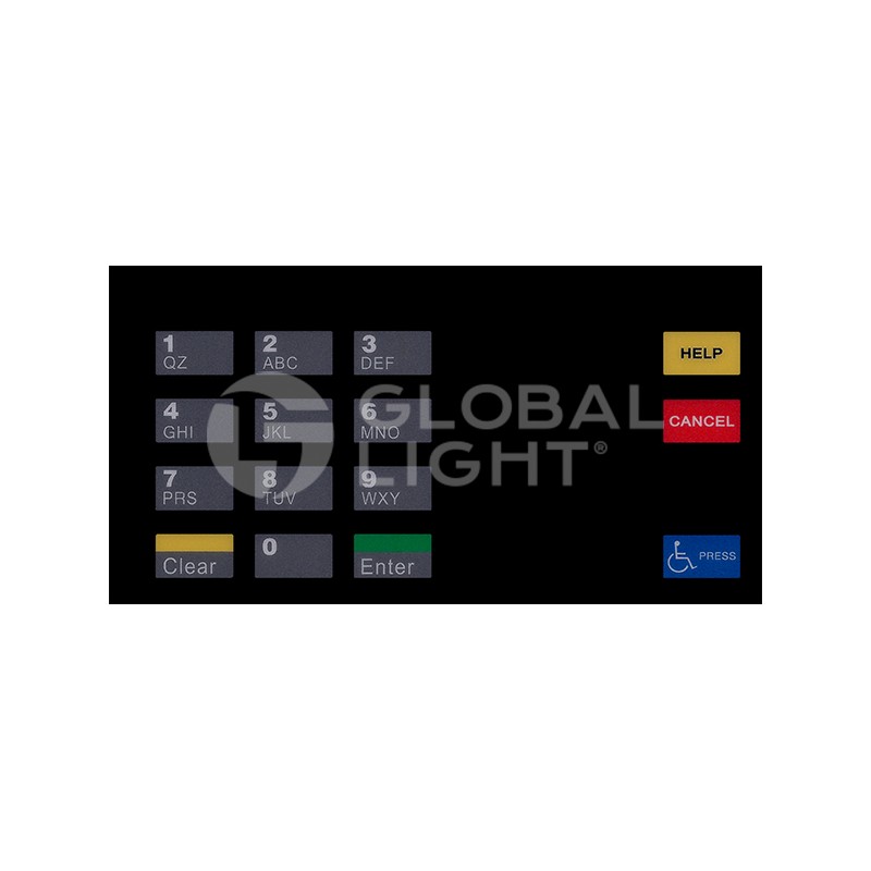 EU03004G002, GL5528, Gilbarco Eclipse, Encore, Shell/Texaco Overlay EU03004G002, GL5528, Gilbarco Eclipse, Encore, Shell/Texaco Overlay