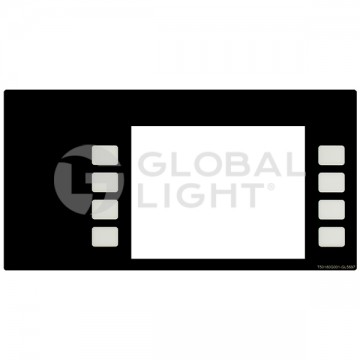T50180-G001, GL5597, Gilbarco Advantage, Softkey Overlay