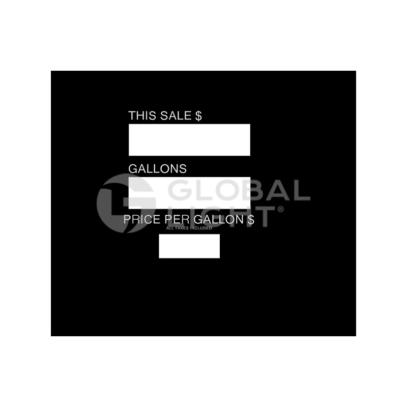 T18835-G18, GL5483, Gilbarco, Advantage, Overlay T18835-G18, GL5483, Gilbarco, Advantage, Overlay