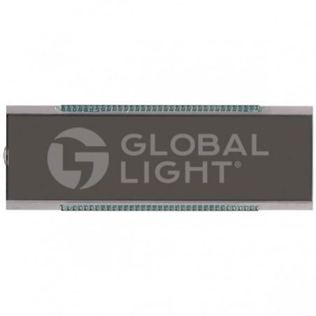 LCD  Gilbarco SK700. 70 pins, 6 digits.