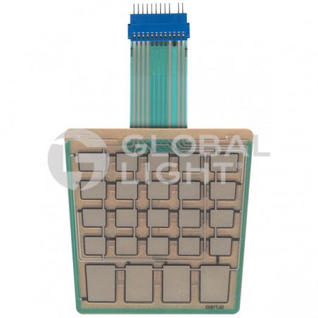 M07689B002, Gilbarco Encore, Membrane Switch / Preset