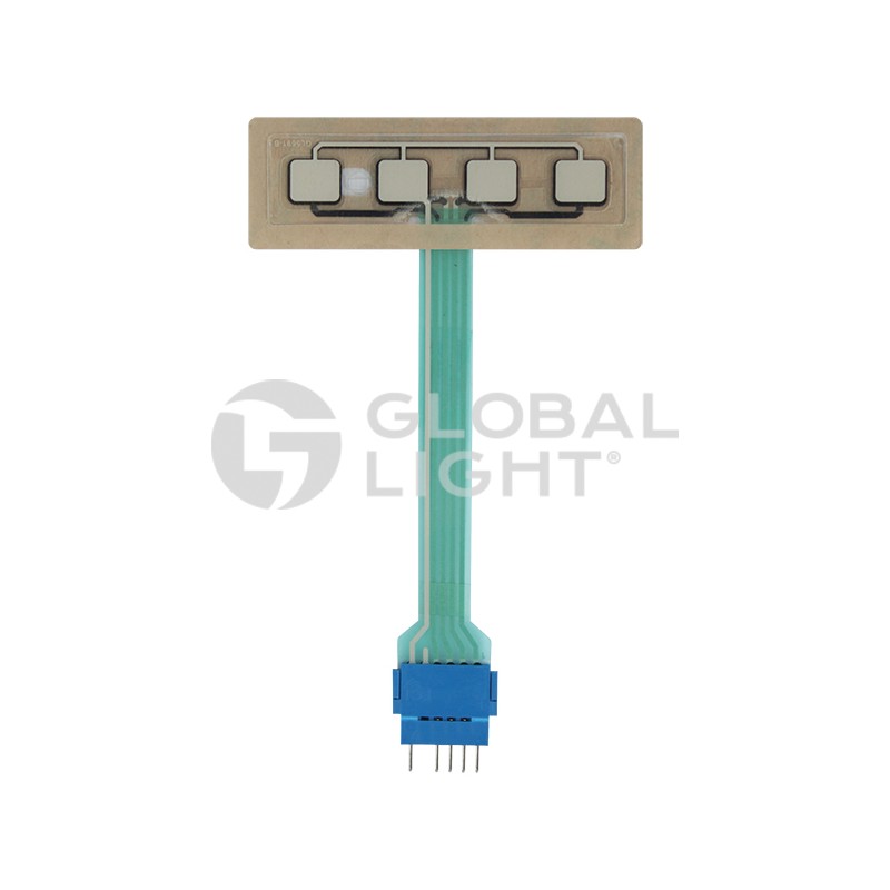 Gilbarco Encore 500S, Membrane Keypad 4 positions, M08418B001 Gilbarco Encore 500S, Membrane Keypad 4 positions, M08418B001