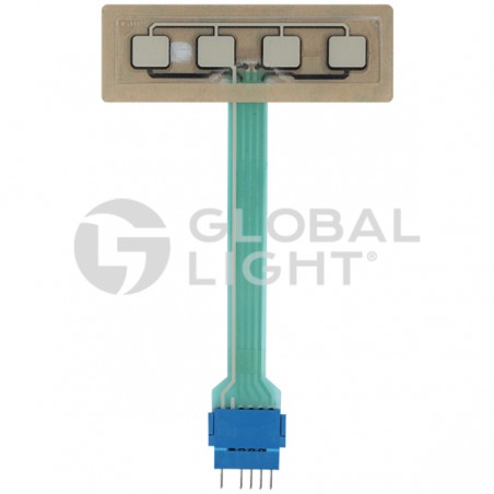 Gilbarco Encore 500S, Membrane Keypad 4 positions, M08418B001
