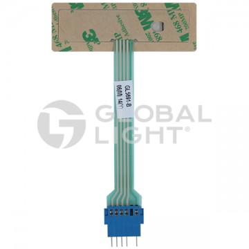 Gilbarco Encore 500S, Membrane Keypad 4 positions, M08418B001