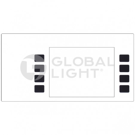 Gilbarco Advantage, Mono Softkey Overlay (works with M0848B001), T50180-G003
