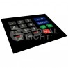 T18724-73, Gilbarco Encore® Mobil® CRIND Overlay, 16 position