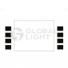 EU01003G030, Gilbarco® Encore S® Monochrome Softkey Overlay, White