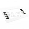EU01003G030, Gilbarco® Encore S® Monochrome Softkey Overlay, White