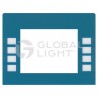 EU01003G039, Gilbarco Encore S® Monochrome Softkey Overlay TEAL